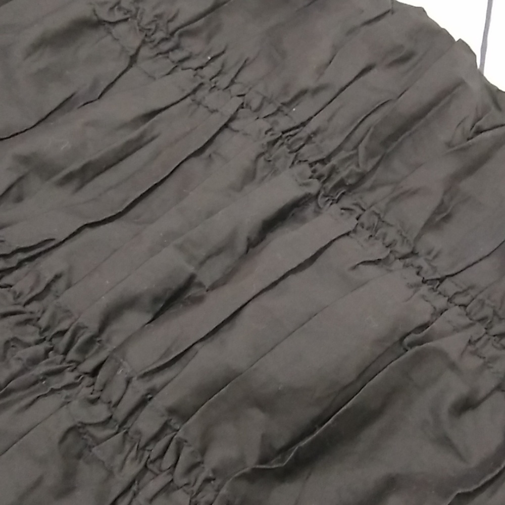 New With Tags Ruched Drawstring Stretchy Skirt - Picture 6 of 8